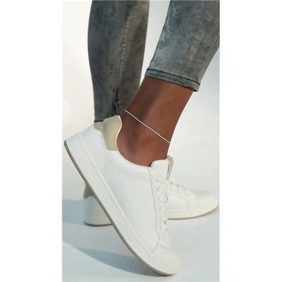 Sterling Silver Diamond-Cut Anklet - Picture 5 of 5